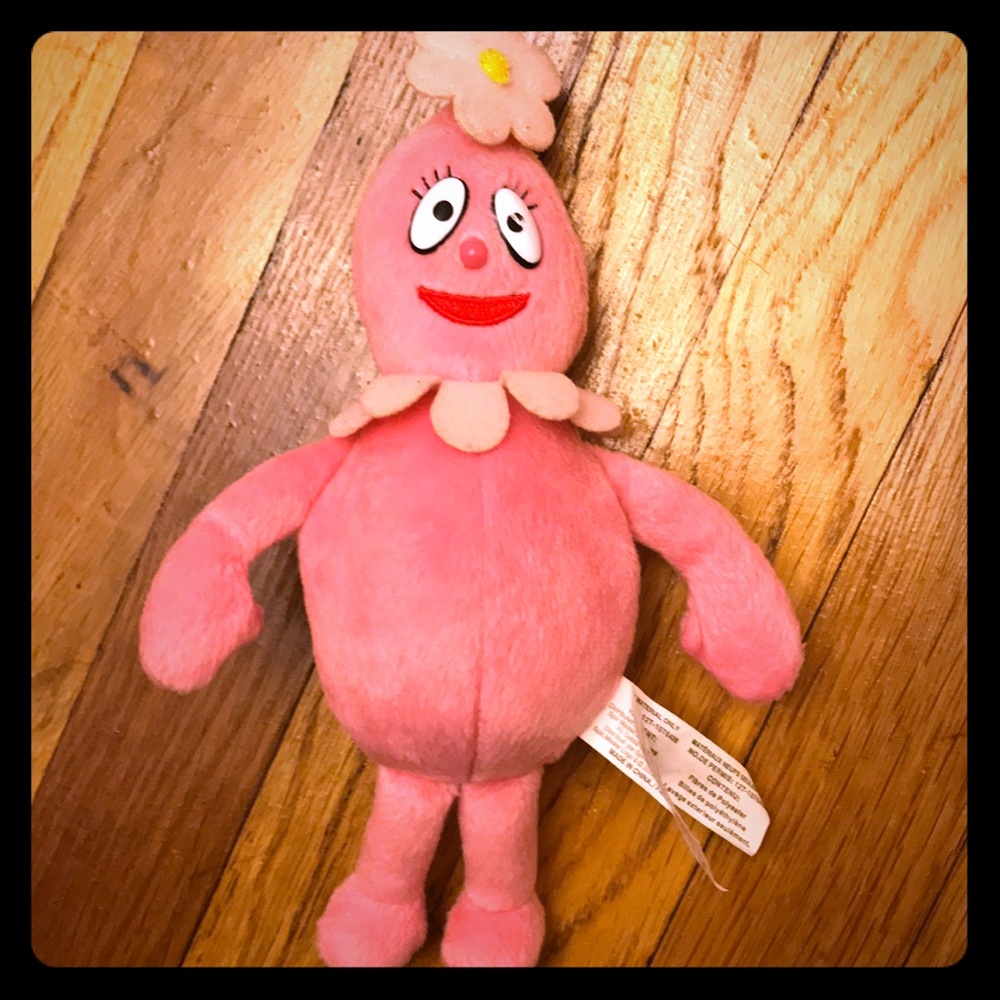 Staffed toy pink